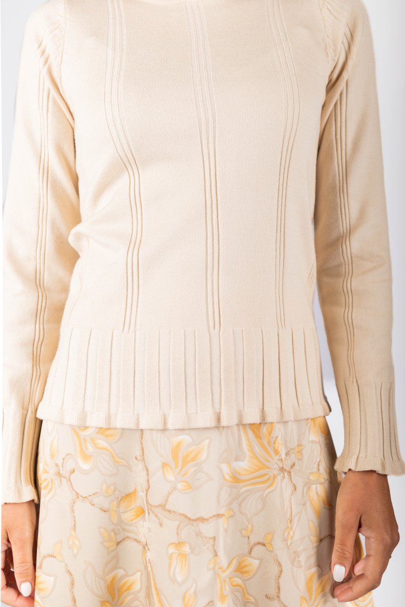 Claire Top (Beige) - Top - Yakira Bella
