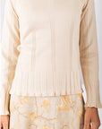 Claire Top (Beige) - Top - Yakira Bella