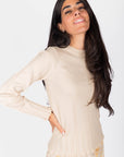 Claire Top (Beige) - Top - Yakira Bella