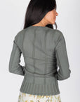 Claire Top (Sage) - Top - Yakira Bella