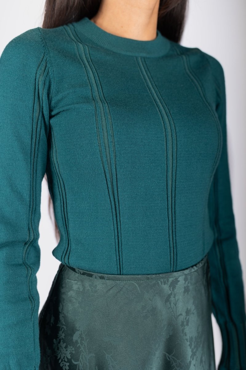 Claire Top (Teal Green) - Top - Yakira Bella