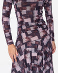 Claudia Dress (Brown Pink) - Dress - Yakira Bella