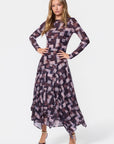 Claudia Dress (Brown Pink) - Dress - Yakira Bella