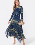 Claudia Dress (Teal Multi) - Dress - Yakira Bella