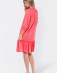 Clio Dress 40" (Pink) - Dress - Yakira Bella