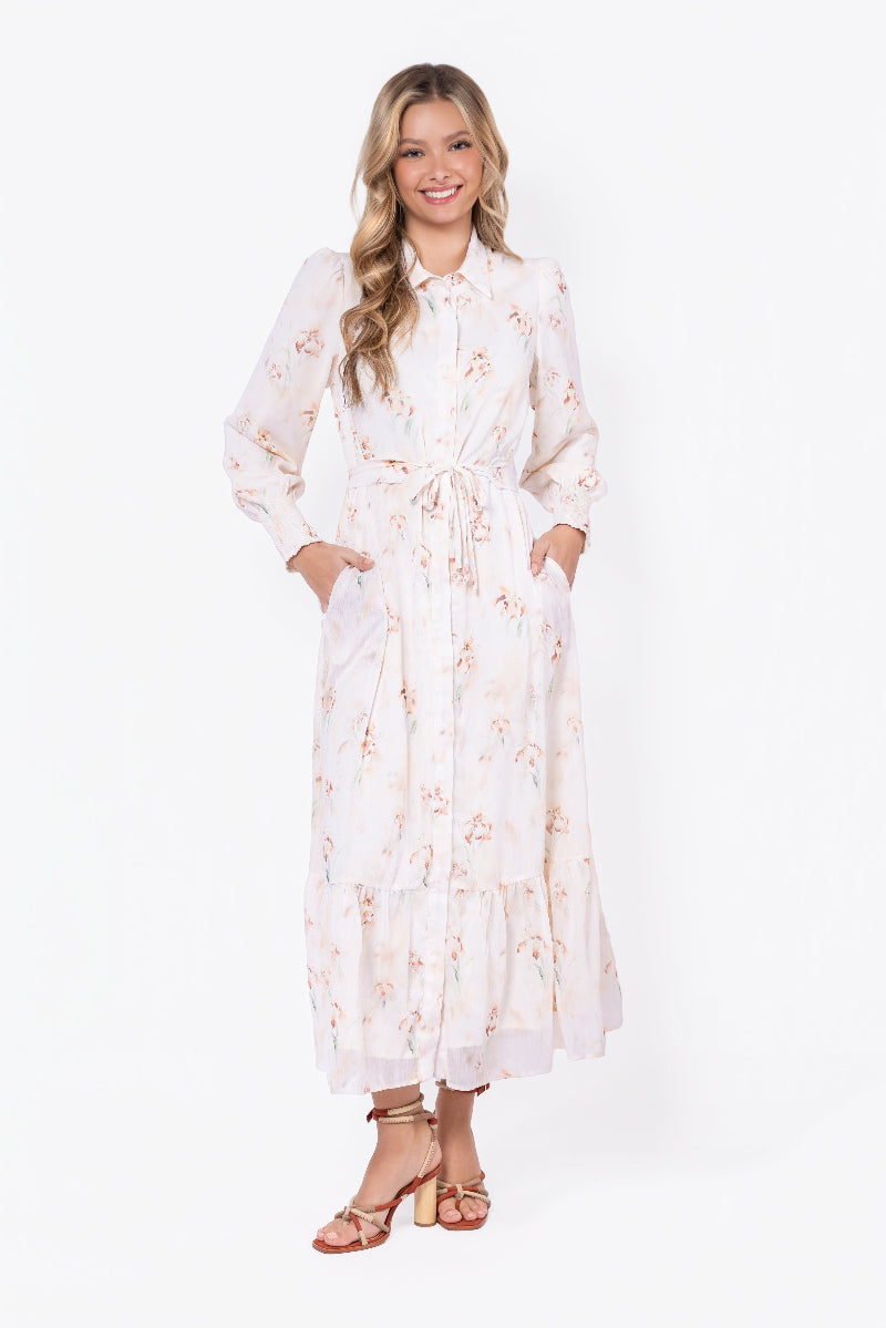 Connie Dress (Light Peach) – Yakira Bella
