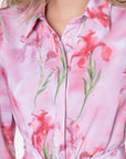 Connie Dress (Pink Flower) - Dress - Yakira Bella