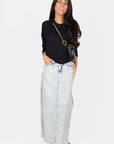Cropped Tee (Jet Black) - Top - Yakira Bella