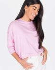 CROPPED TEE (PINK BLUSH) - Top - Yakira Bella
