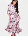 Cynthia Dress 53" (Purple) - Dress - Yakira Bella