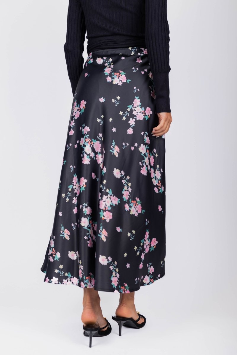 Dakota Skirt (Black Ground) - Skirt - Yakira Bella