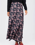 Dakota Skirt (Black/Red) - Skirt - Yakira Bella