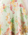 Dakota Skirt (Light Green Ground) - Skirt - Yakira Bella
