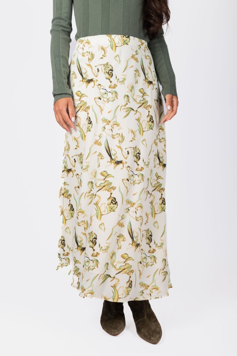 Dakota Skirt (Olive Green) - Skirt - Yakira Bella