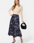 Dakota Skirt (Purple Ivory) - Skirt - Yakira Bella