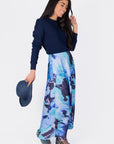 DAKOTA SKIRT (PURPLE PATTERN) - Skirt - Yakira Bella