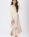 Dakota Skirt (Yellow Flower) - Skirt - Yakira Bella