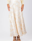 Dakota Skirt (Yellow Flower) - Skirt - Yakira Bella