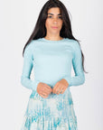 Dina Top (Mint Blue) - Top - Yakira Bella