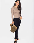 Dina Top (Mocha) - Top - Yakira Bella