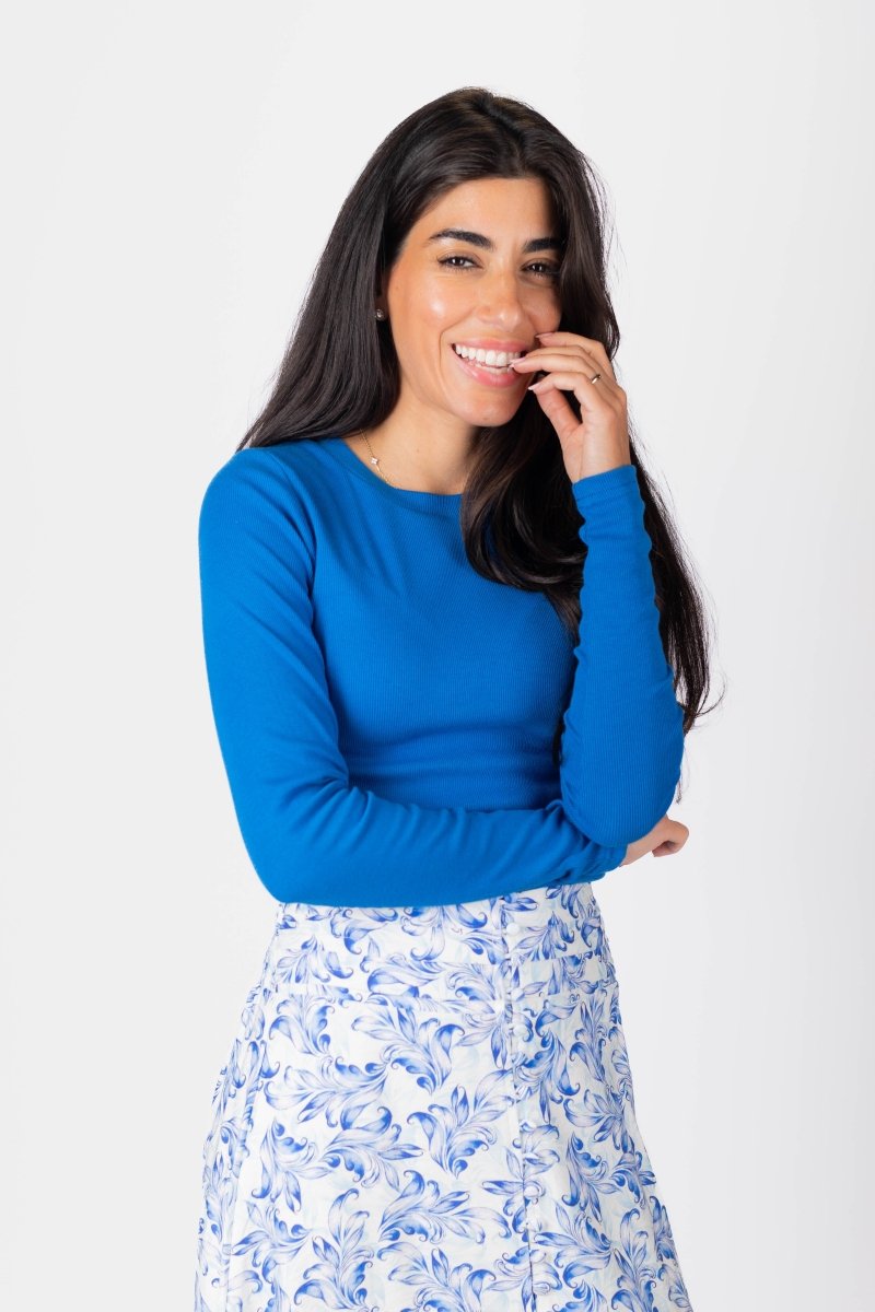 Dina Top (Royal Blue) - Top - Yakira Bella