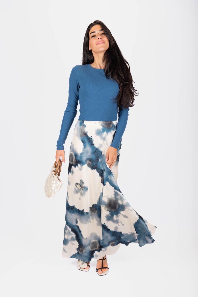 Dina Top (Teal Blue) - Top - Yakira Bella