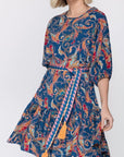 EDEN DRESS (BLUE) 38" - Dress - Yakira Bella