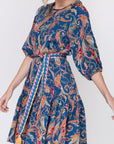 EDEN DRESS (BLUE) 38" - Dress - Yakira Bella