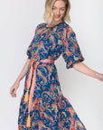 Eden Dress (Blue) 42" - Dress - Yakira Bella