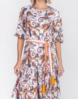 EDEN DRESS (OFF WHITE) 42" - Dress - Yakira Bella
