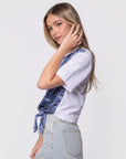 Edie Top (Blue Pattern) - Top - Yakira Bella