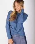 Elan Top (Blue) - Top - Yakira Bella