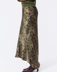 Elenia Skirt (Dark Green Pattern) - Skirt - Yakira Bella