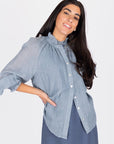 ELIA TOP (BLUE) - Top - Yakira Bella