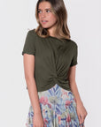 Elin Top (Olive) - Top - Yakira Bella