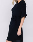 ELLA DRESS (BLACK) 37" - Dress - Yakira Bella