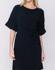 ELLA DRESS (BLACK) 37" - Dress - Yakira Bella