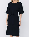 ELLA DRESS (BLACK) 42" - Dress - Yakira Bella