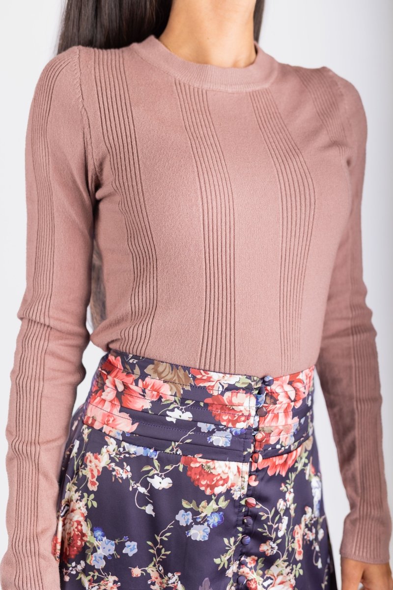 Ellery Top (Dark Rose) - Top - Yakira Bella