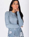Ellery Top (Slate Blue) - Top - Yakira Bella