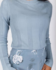 Ellery Top (Slate Blue) - Top - Yakira Bella