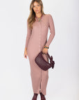 Elodie Dress (Dusty Pink) - Dress - Yakira Bella