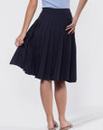 Ember Skirt 25" (Navy) - Skirt - Yakira Bella