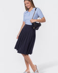 Ember Skirt 25" (Navy) - Skirt - Yakira Bella