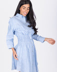 EMBERLY DRESS (BLUE) - Dress - Yakira Bella
