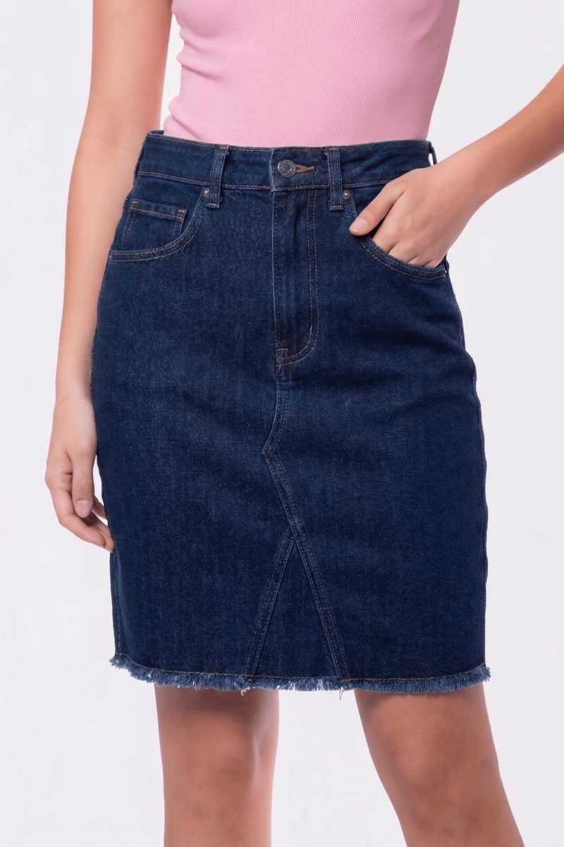 Emma Skirt (Navy) – Yakira Bella