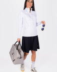 ENDURE HALF ZIP (WHITE) - Top - Yakira Bella