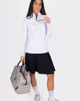 ENDURE HALF ZIP (WHITE) - Top - Yakira Bella
