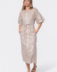 Erica Dress (Beige) - Dress - Yakira Bella