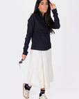 EXCEL HALF ZIP (BLACK) - Top - Yakira Bella